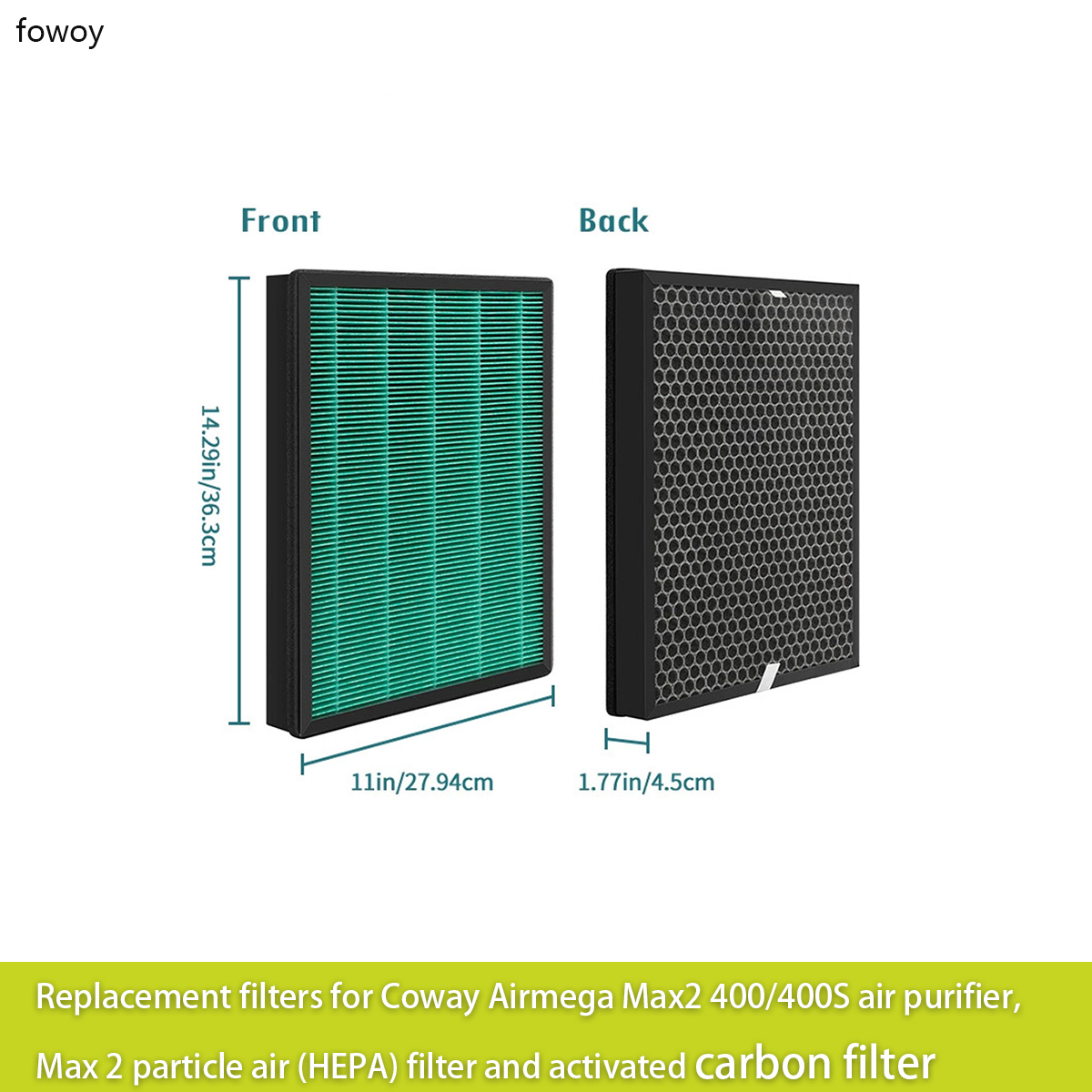 Coway Air Purifier Airmega 400 - فلاتر بديلة لجهاز تنقية الهواء كواي